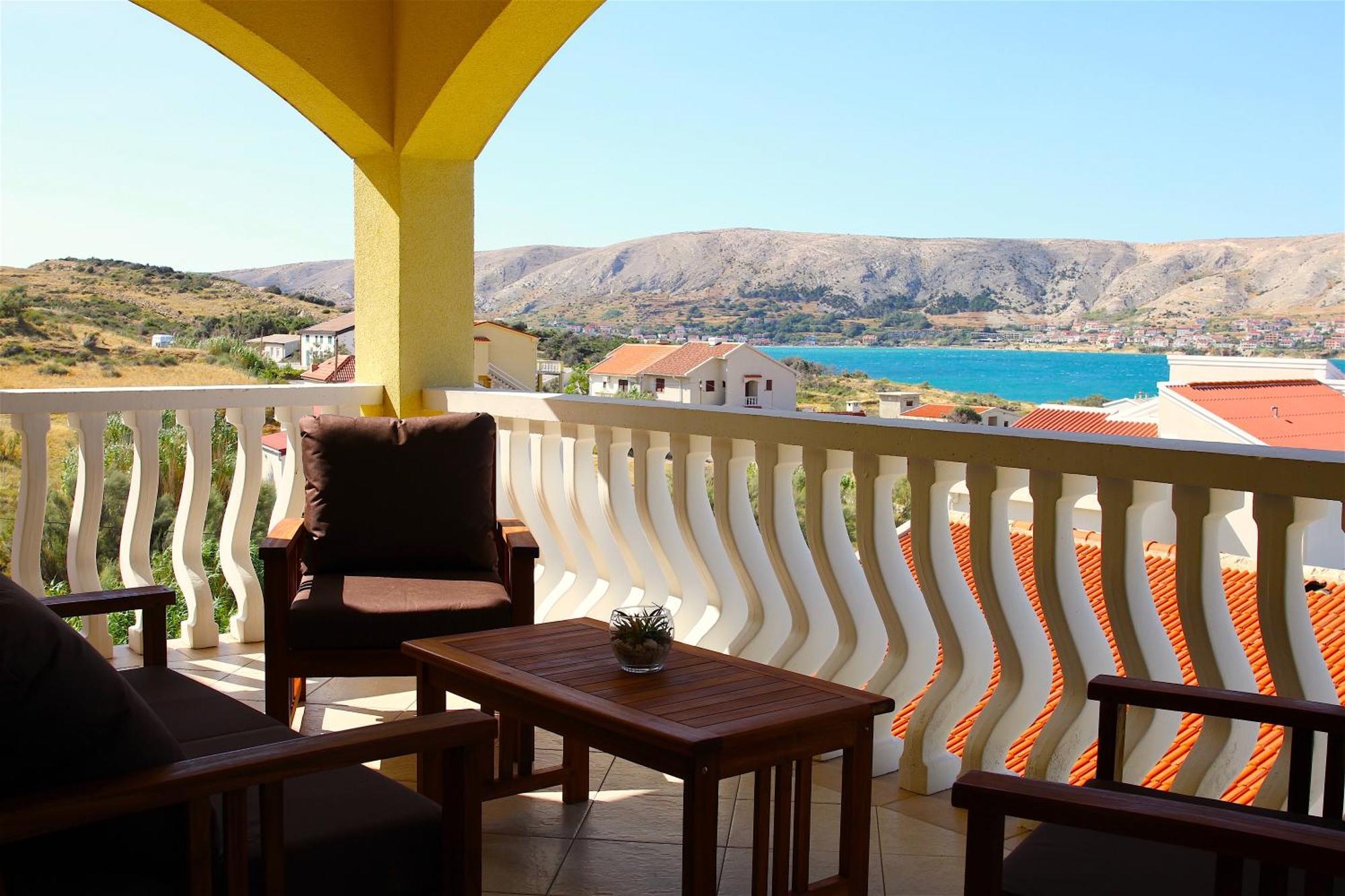 Villa Luka Паг Экстерьер фото